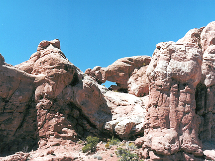 Arch of Motion, Great Wall, Arches National Park, Utah