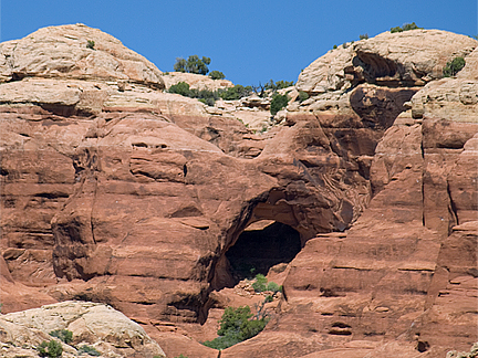 Bench Arch, Fiery Furnace, Arches National Park, Utah