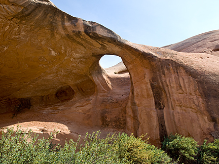 Cavern Arch, Lost Spring Canyon, Arches National Park, Utah