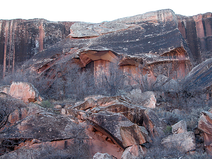 Clover Canyon Arch, Clover Canyon, Arches National Park, Utah