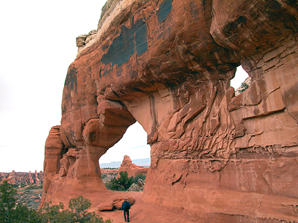 Crystal Arch North, South Devils Garden, Arches National Park, Utah