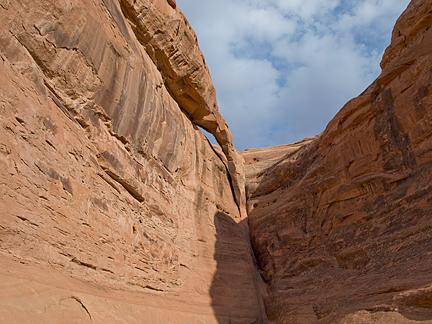 Flying Buttress Arch, Fourth Canyon, Herdina Park, Arch National Park, Utah