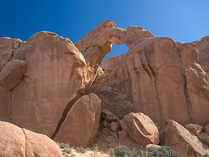 Leaping Arch, Herdina Park, Arches National Park, Utah