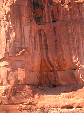 Low Bench Arch, Park Avenue, Arches National Park, Utah