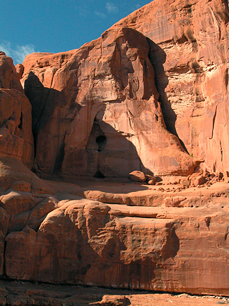 Mandolin Arch, Park Avenue, Arches National Park, Utah