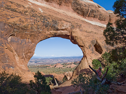 Partition Arch North, South Devils Garden, Arches National Park, Utah