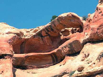 Sunshade Arch, Lavender Canyon, San Juan County, Utah