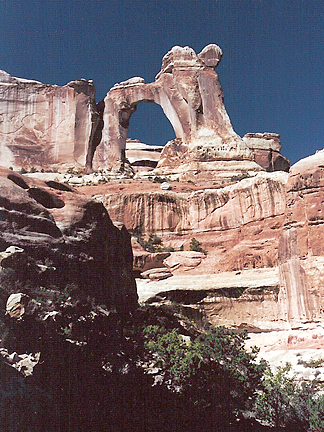 Angel Arch, Angel Canyon, Canyonlands National Park, Utah