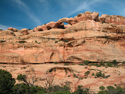 Caterpillar Arch, Lavender Canyon, Canyonlands National Park, Utah