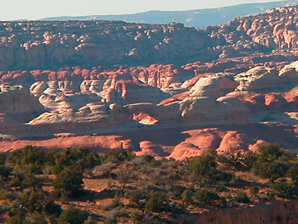 Elephant Trunk Arch, Upper Salt Creek, Canyonlands National Park, Utah