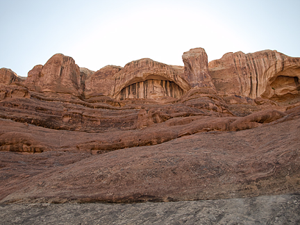 Faucet Arch, Horse Canyon, Needles Disctrict, Canyonlands National Park, Utah