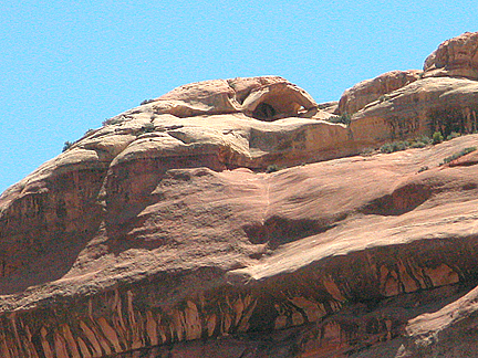 Grand Ballroom Arch, Horse Canyon, Needles District, Canyonlands National Park, Utah