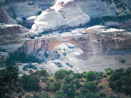 Gunsight Natural Arch, Cedar Mesa, Canyonlands National Park, Utah