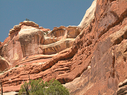 Kilroy Double Arch, Horse Canyon, Needles District, Canyonlands National Park, Utah