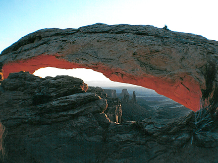 Mesa Arch, Island in the Sky, Canyonlands National Park, Utah