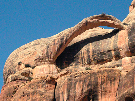 Pecking Arch, West Fork Lavender Canyon, Canyonlands National Park, Utah