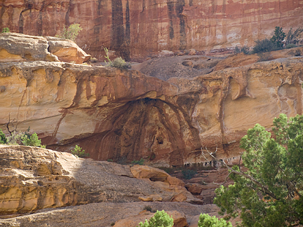 Sloppy Arch, Davis Canyon, Needles District, Canyonlands National Park, Utah