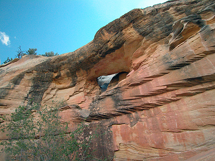 Bear Canyon Arch, Bear Canyon, Capitol Reef National Park, Utah