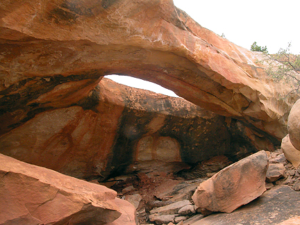 Cohab Canyon Arch, Cohab Canyon, Capitol Reef National Park, Utah