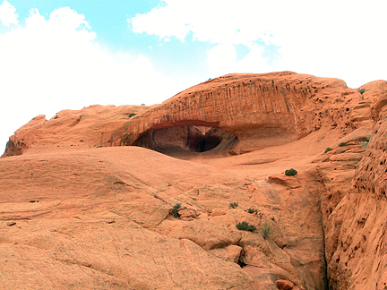 Dome Arch Lower, Upper Muley Twist, Capitol Reef National Park, Utah