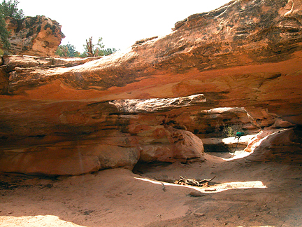 Nels Johnson Bridge East, NE of Fruita, Capitol Reef National Park, Utah