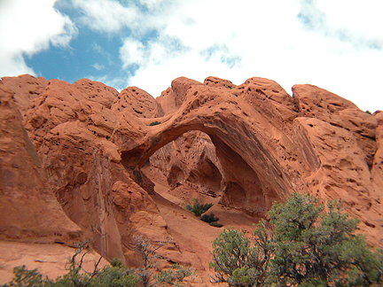 Saddle Arch, Upper Muley Twist, Capitol Reef National Park, Utah