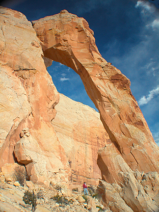 Sheets Gulch Arch, Sheets Gulch, Capitol Reef National Park, Utah