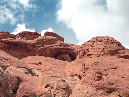 Shy Arch, Upper Muley Twist, Capitol Reef National Park, Utah