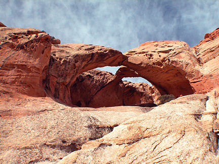 Trinity Arch, Upper Muley Twist, Capitol Reef National Park, Utah