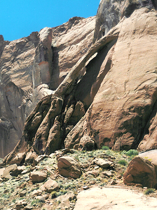 Bridge Canyon Arch, Bridge Canyon, Glen Canyon National Recreation Area, Utah