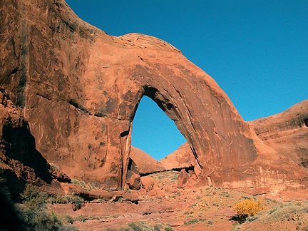 Broken Bow Arch, Willow Gulch, Glen Canyon National Recreation Area, Utah