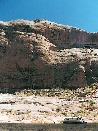 Butterfly Arch, Nasja Mesa, Glen Canyon National Recreation Area, Utah