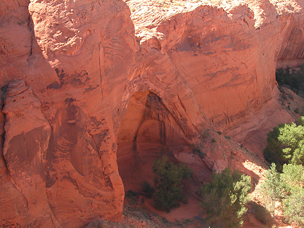 Fox Canyon Bridge, Fox Canyon, Glen Canyon National Recreation Area, Utah