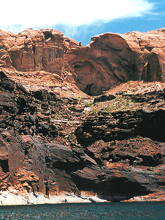 Stove Pipe Arch, Glen Canyon, Glen Canyon National Recreation Area, Utah