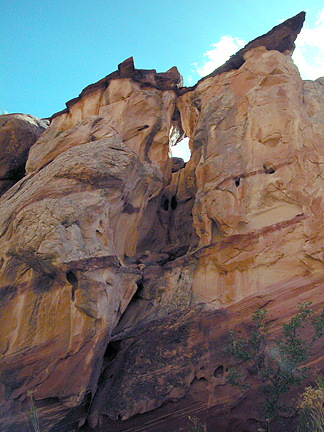 Corrosion Arch, Paria River, Grand Staircase-Escalante National Monument, Utah