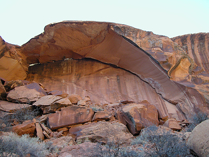 Horse Canyon Arch, Horse Canyon, Grand Staircase-Escalante National Monument, Utah