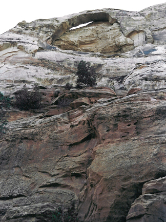 Leather Hinge Arch, Calf Creek, Grand Staircase-Escalante National Monument, Utah