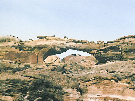 Lower Little Valley Arch, Little Valley Canyon, Grand Staircase-Escalante National Monument, Utah