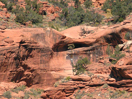 Mantrap Bridge, Escalante River, Grand Staircase-Escalante National Monument, Utah