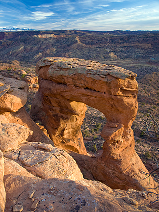 Cache Arch, Cache Valley Wash near Moab, Utah