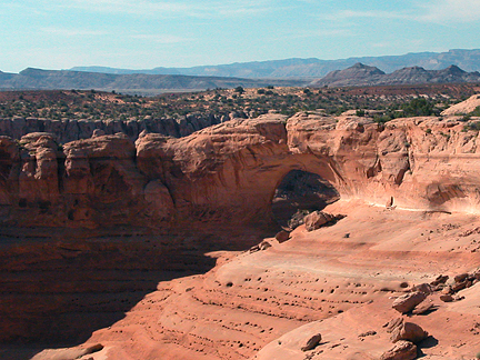 Covert Arch, Lost Spring Canyon near Moab, Utah