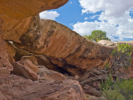 Hell Roaring Bridge, Hell Roaring Canyon near Moab, Utah