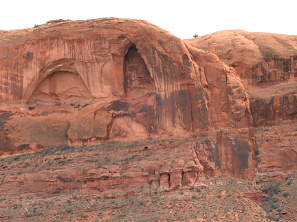 Hidden Arch, Williams Bottom near Moab, Utah