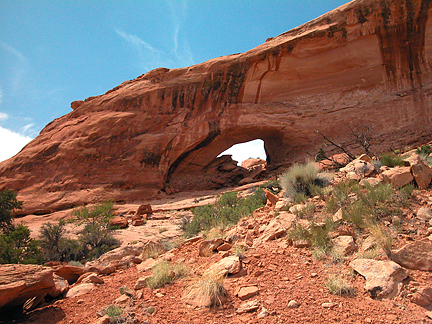 Jacks Arch, Northeast of Arths Pasture near Moab, Utah
