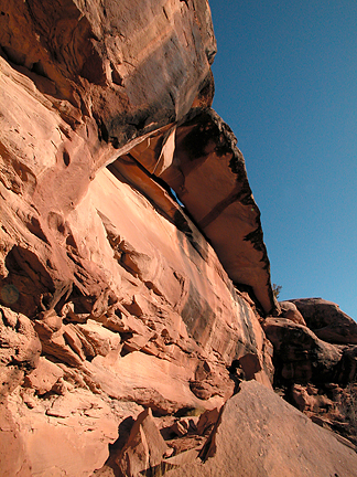 Jagged Knife Arch, Gold Bar Canyon near Moab, Utah