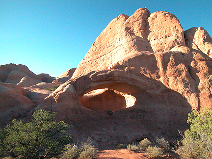 La Boca Arch, Yellow Jacket Canyon near Moab, Utah