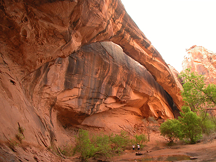 Morning Glory Arch, Negro Bill Canyon near Moab, Utah