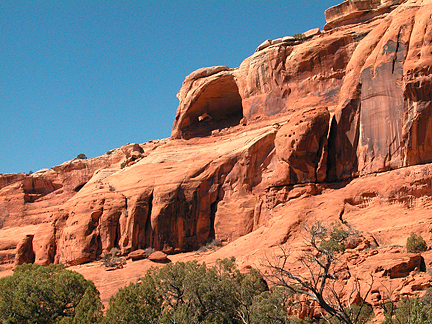 Owl Arch, Bride Canyon near Moab, Utah