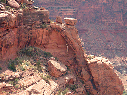 Penny Slot Arch, Kane Springs Canyon near Moab, Utah