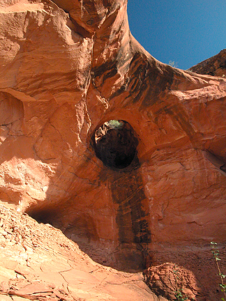 Periscope Arch, Northeast of Arths Pasture near Moab, Utah